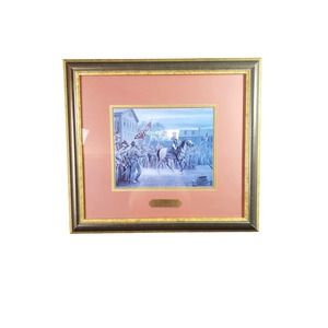 Twilight in Gettysburg Mort Kunstler Print  Custom Framed